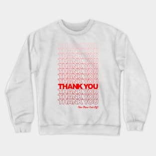 Thank you, F*ck Off (Red) Crewneck Sweatshirt